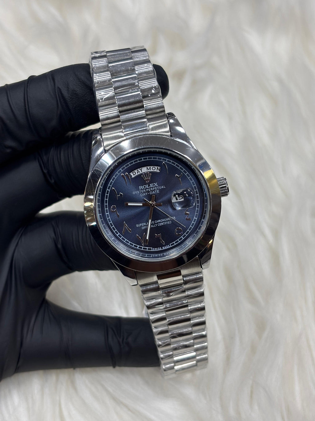 Rolex Arabic Dial with Date & Day