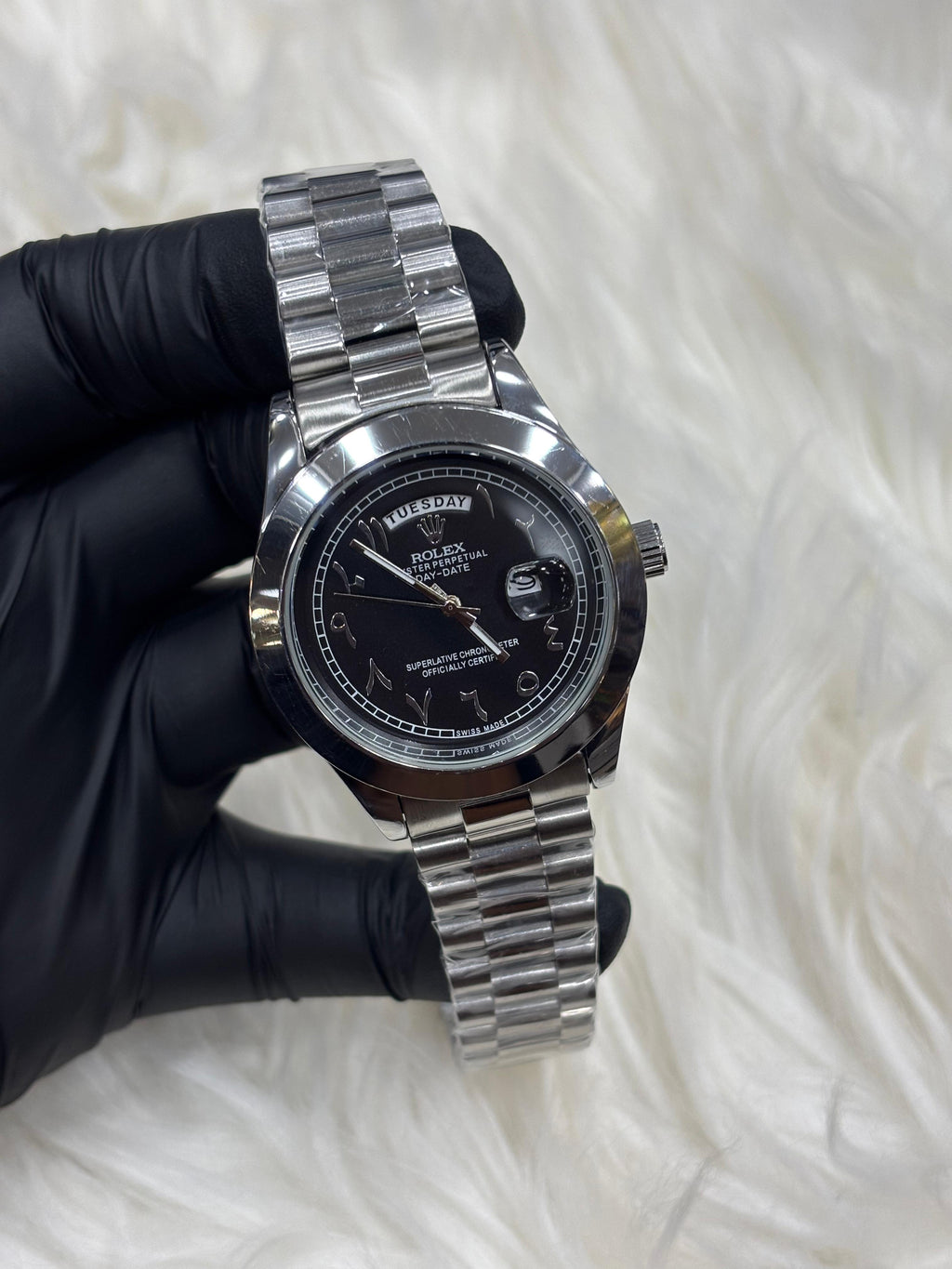 Rolex Arabic Dial with Date & Day