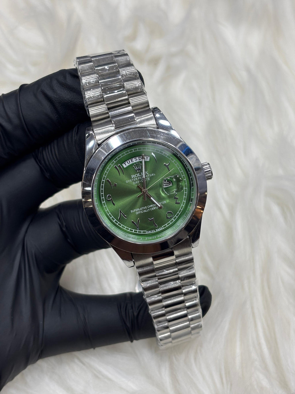 Rolex Arabic Dial with Date & Day